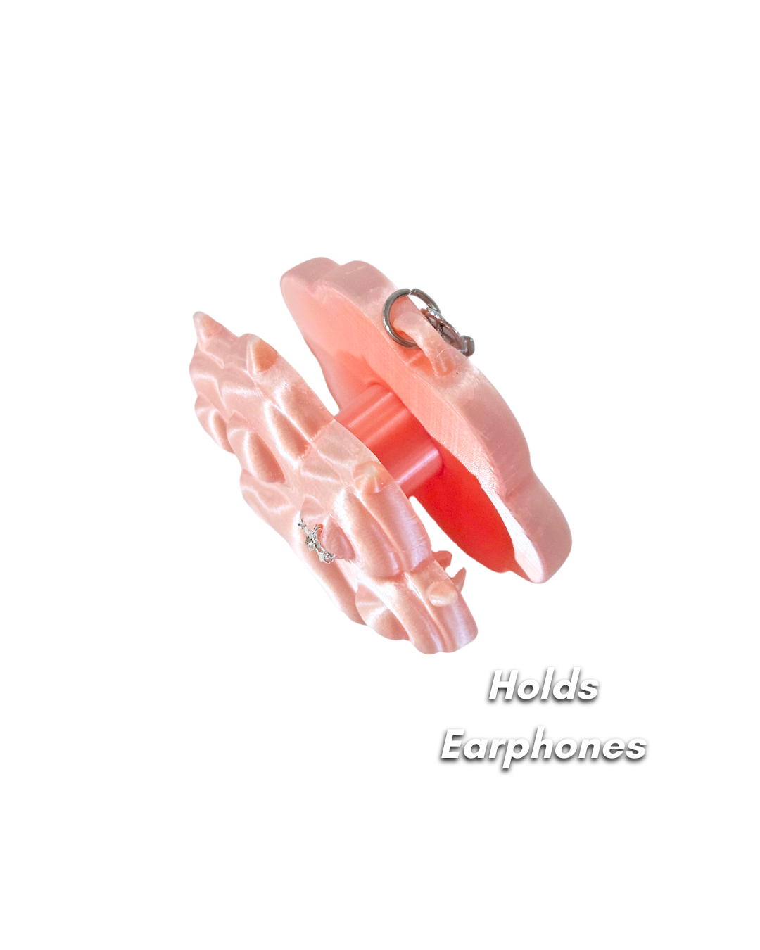 Paw Earphone Holder & Can Opener- Silk Pink
