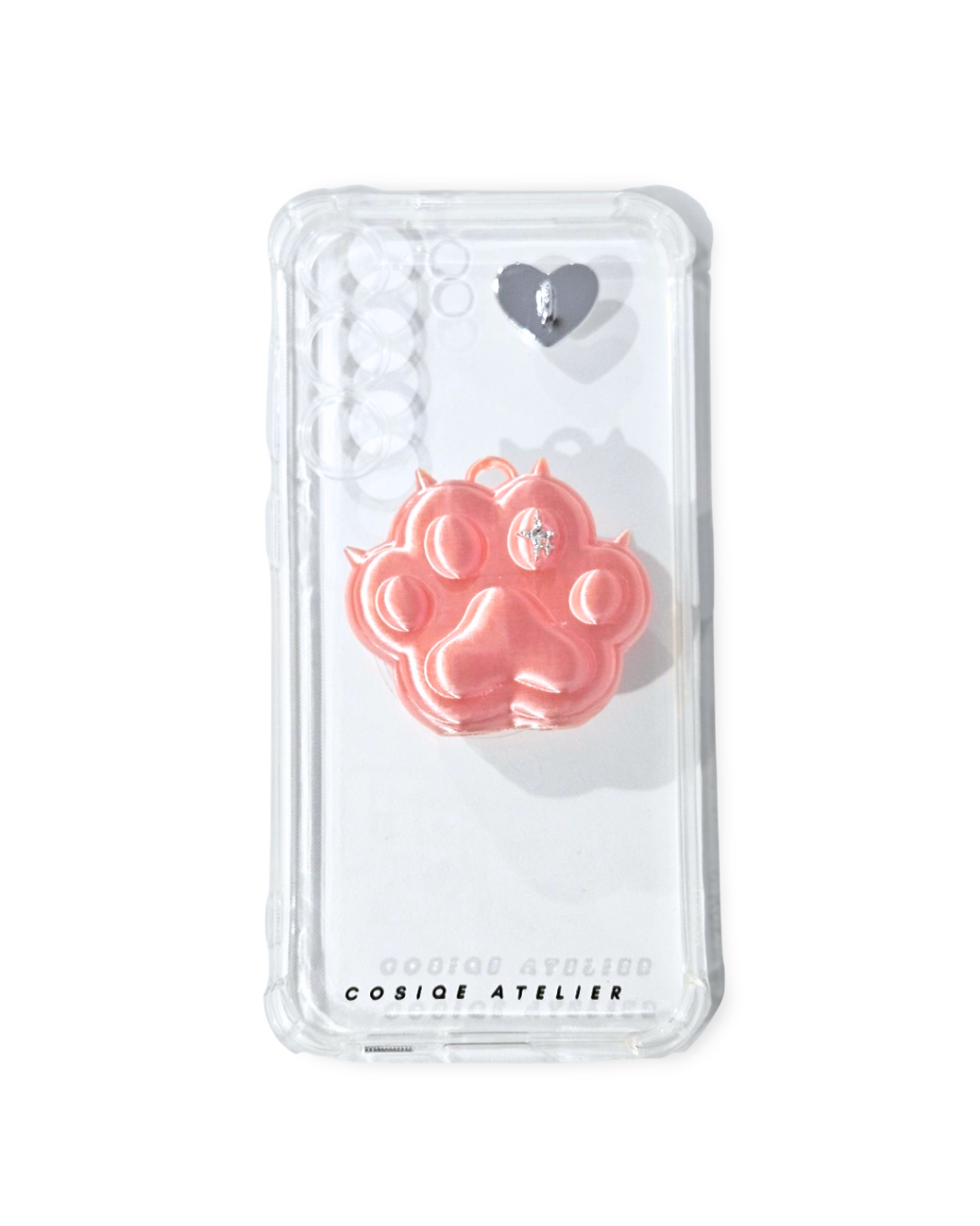 Paw Phone Grip Holder- Silk Pink