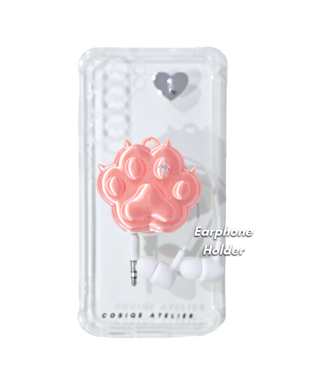 Paw Phone Grip Holder- Silk Pink