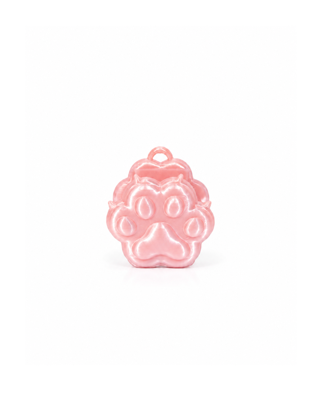 Paw Phone Stand Keyring- Silk Pink