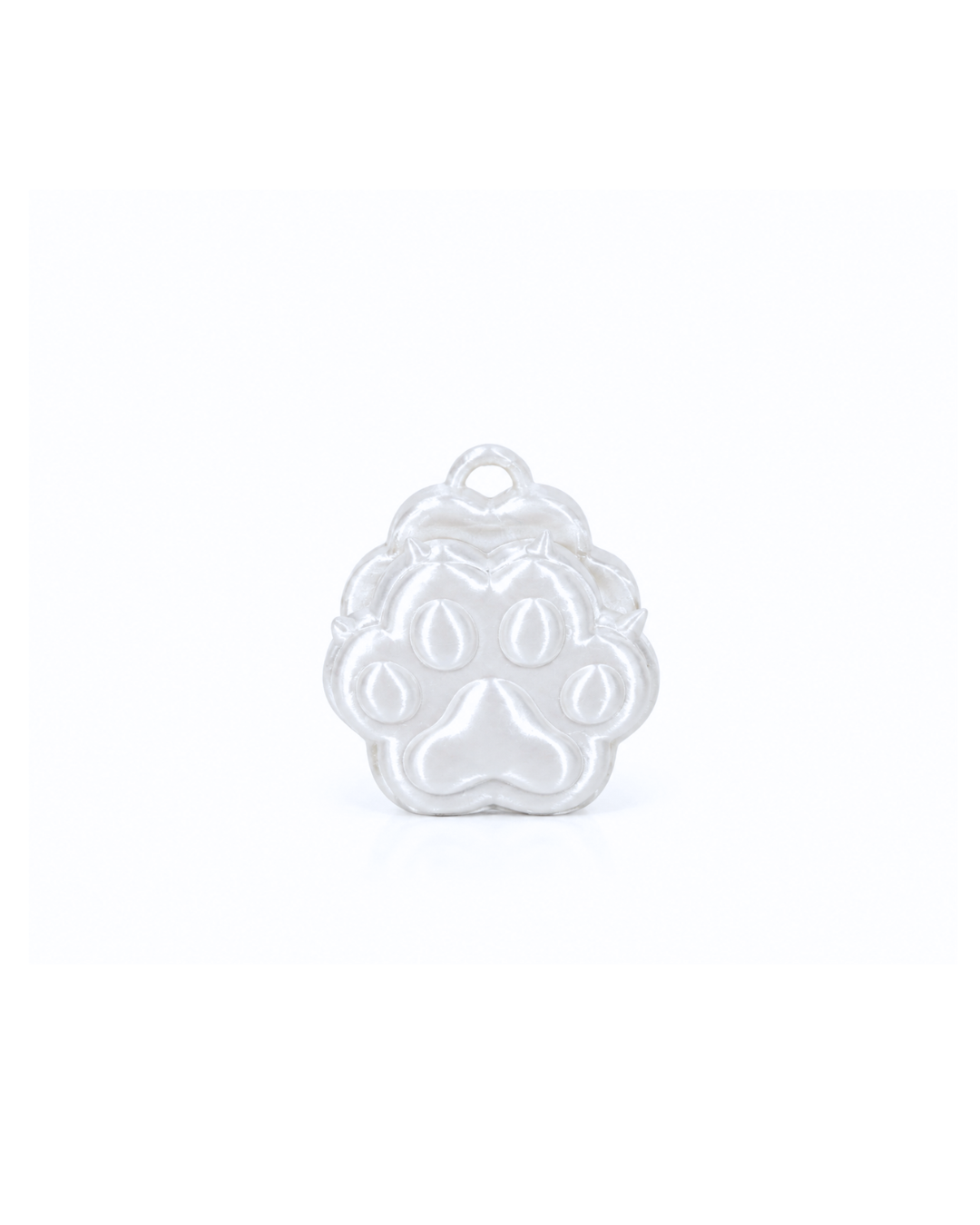 Paw Phone Stand Keyring- Silk White